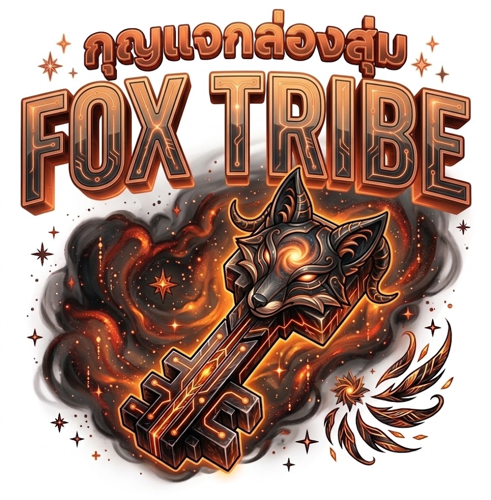 *ยังไม่เปิดขายห้ามซื้อ! กุญแจกล่องสุ่ม FOX TRIBE