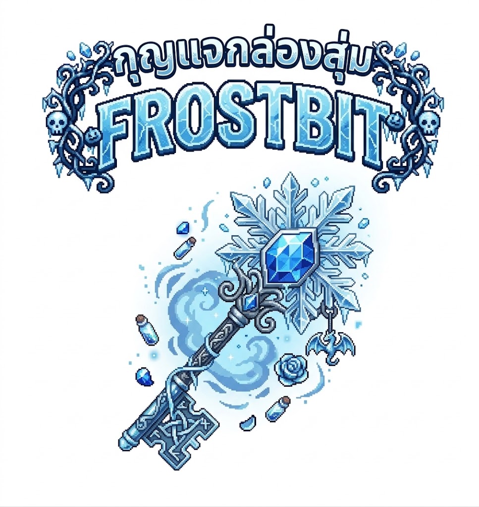กุญแจกล่องสุ่มประจำเดือนตุลาคม FROSTBIT (ซื้อ10ฟรี2)